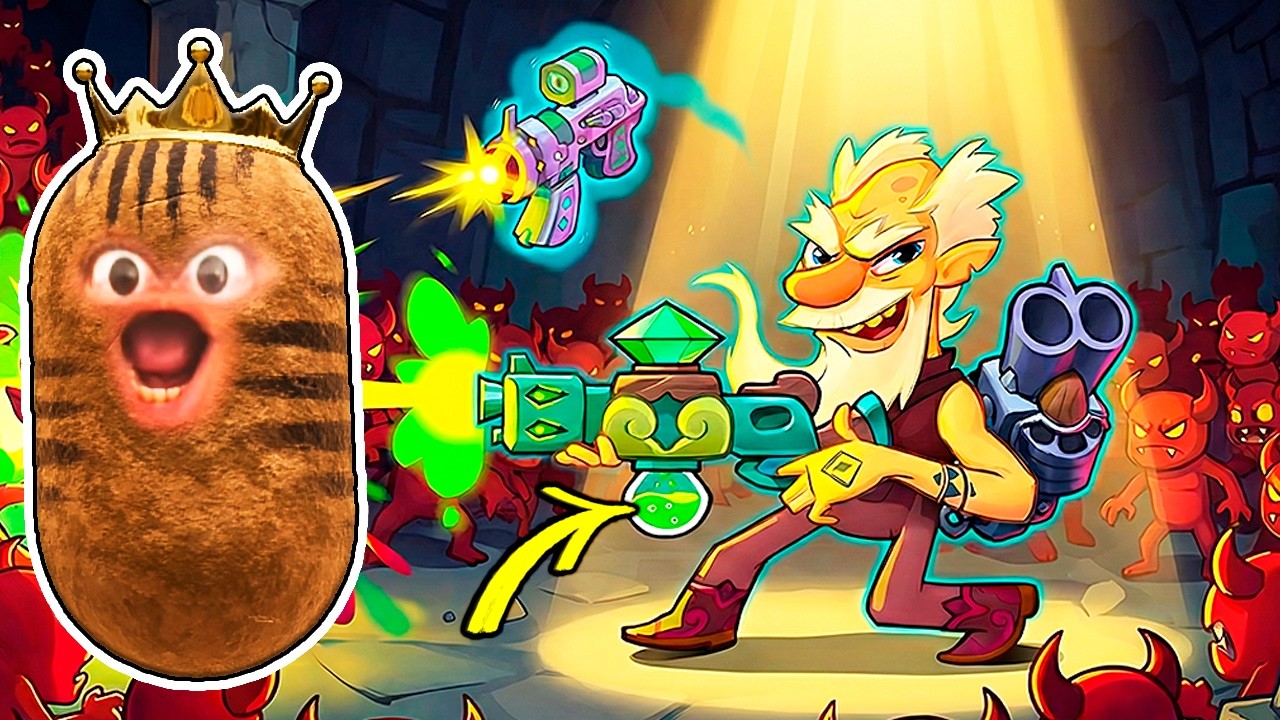 INCRÍVEL ROGUELIKE COM CRAFT DE ARMAS E UMA MECÂNICA GENIAL! Gunforged