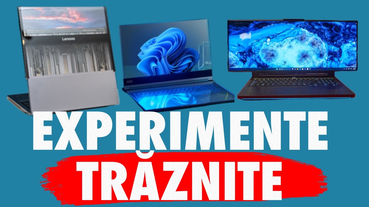 De ce Lenovo lansează laptop-uri ciudate și concepte trăznite