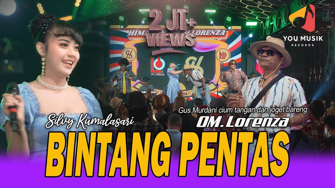 GUS MURDANI CIUM TANGAN PENYANYI DAN JOGET BARENG | BINTANG PENTAS - OM LORENZA ft SILVY KUMALASARI