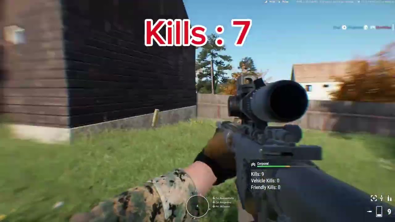 Easy 11 kill life with a m110 cqb 
