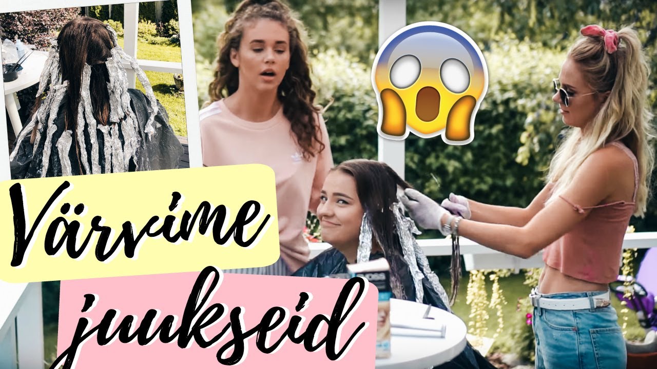 Värvisime SIDNI JUUKSEID: DIY Balayage FAIL!