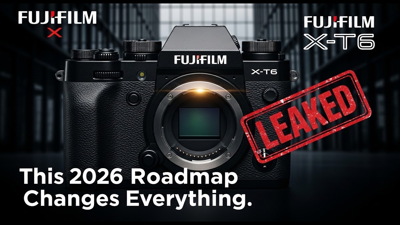 Утечка информации о Fujifilm X-T6: план развития до 2026 года меняет всё.