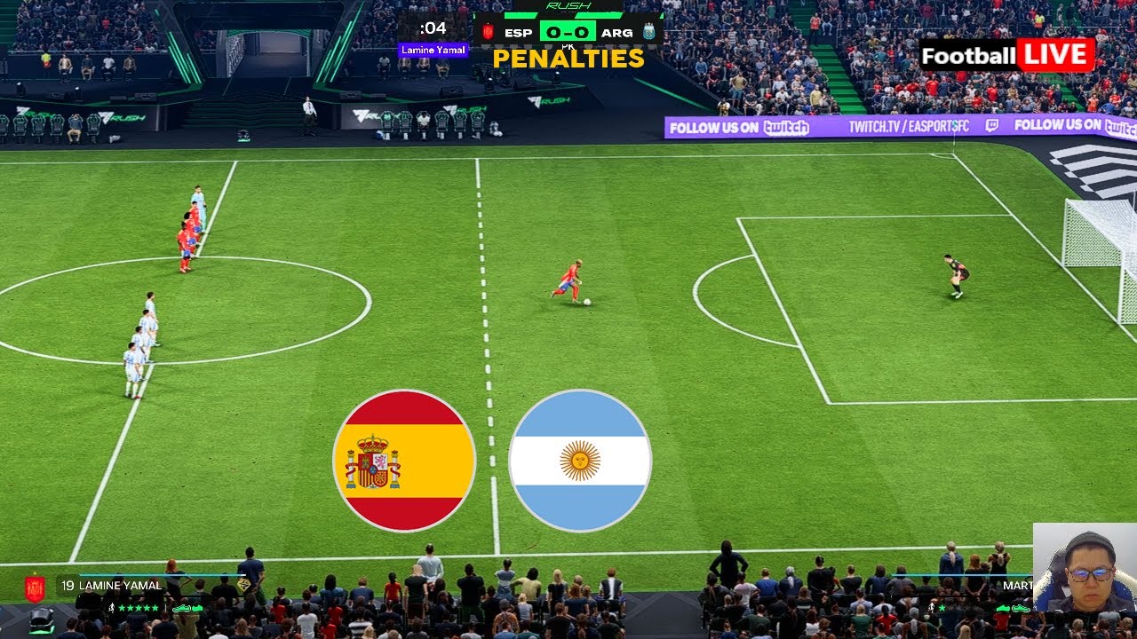 FC 26 | Spain vs. Argentina 5x5 | Penalty Shootout 2026 RUSH | Messi vs Yamal - Gameplay PC