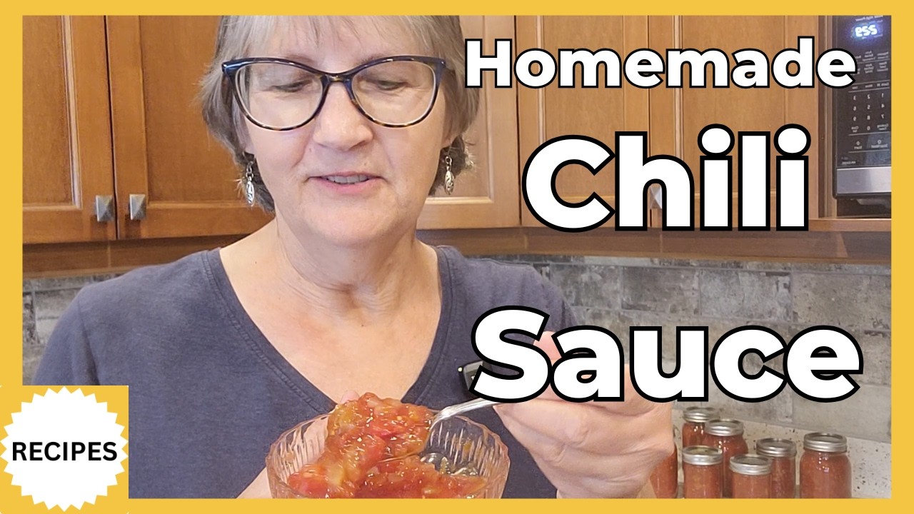 Homemade Chili Sauce - Mom’s Recipe (Easy-to-follow Steps)