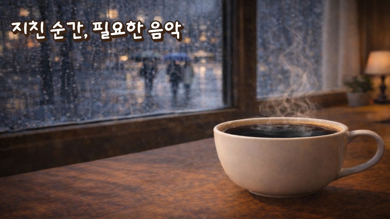 추운 밤, 마음을 녹이는 따뜻한 카페 음악 ☕🌙 | Cozy Night Cafe Ambience