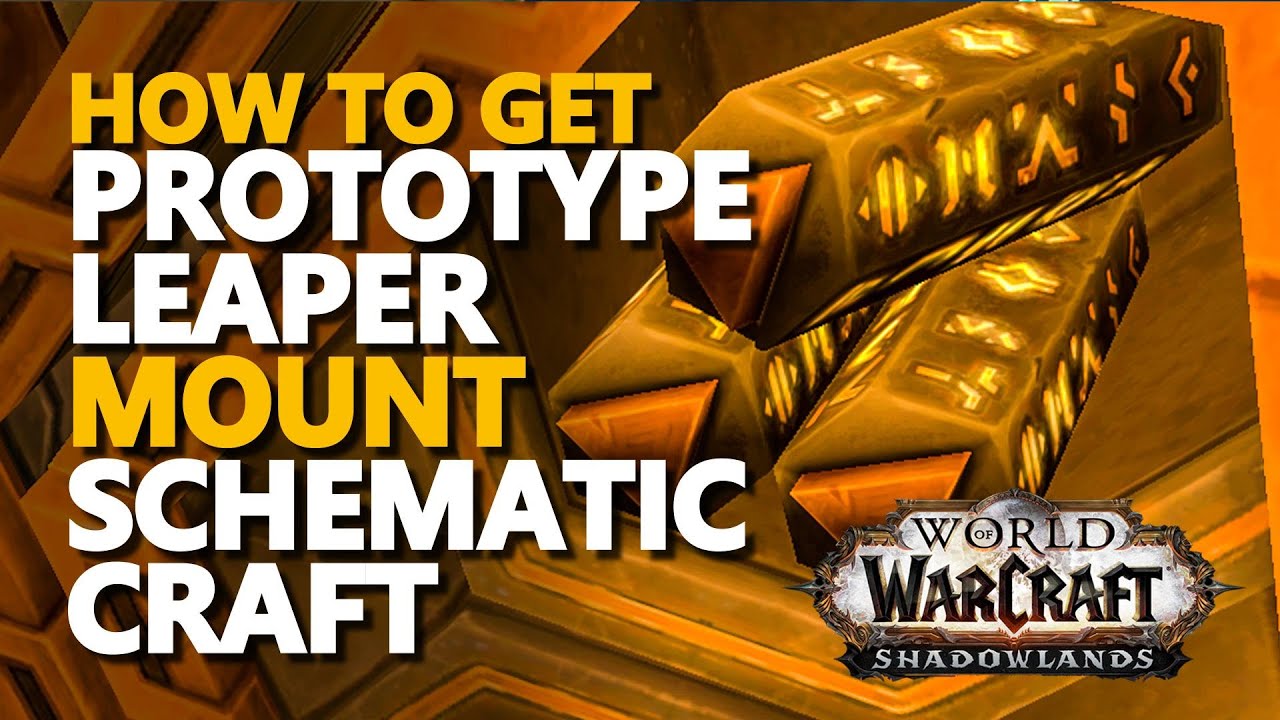 Schematic Prototype Leaper WoW Mount