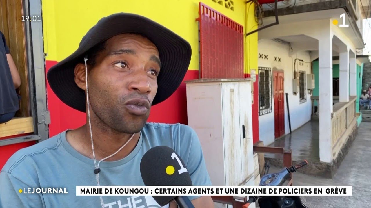 Mairie de Koungou : certains agents et une dizaine de policiers en grève