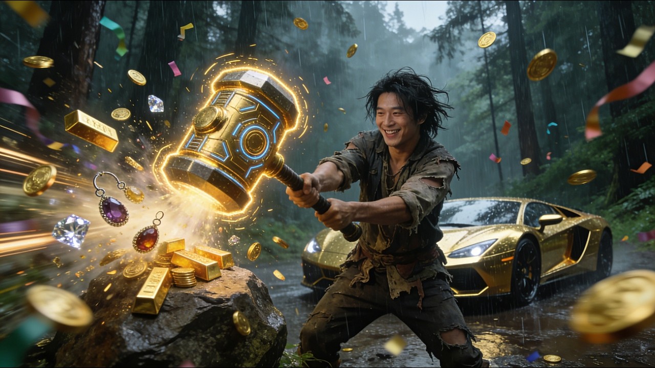 【完結】🔥窮小子獲河神神錘，萬物可升級，廢鐵變黃金、凡藥煉神丹，從一窮二白逆襲橫掃天下！