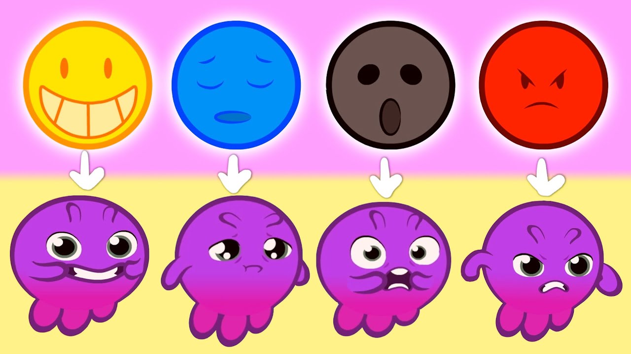 Groovy Le Martien apprend à connaître les émotions de base | la tristesse, la colère et la peur