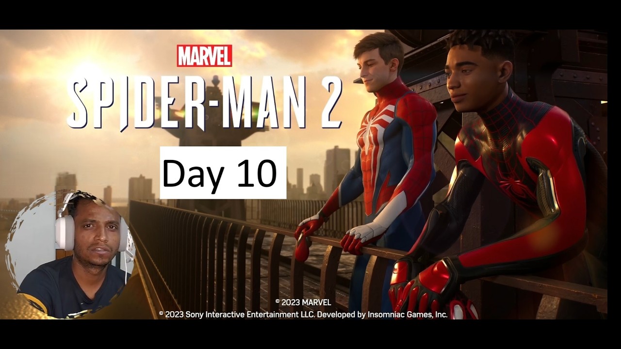 LIVE Spider man 2 100 days challenge Day 10