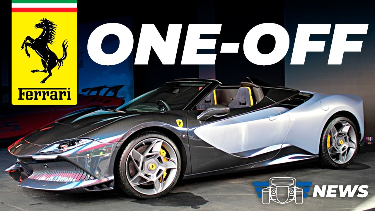 FERRARI SP8: One-off com Impress&atilde;o 3D