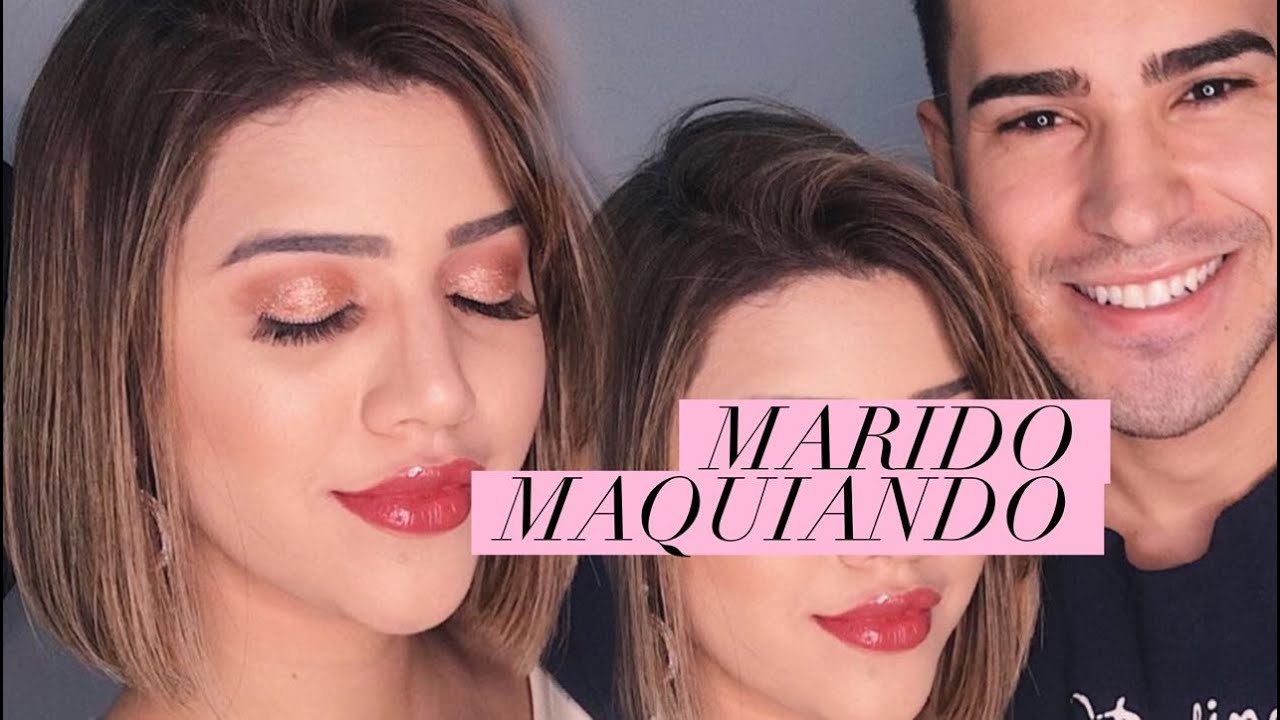 MARIDO MAQUIANDO. MELHOR V&Iacute;DEO HAHA
