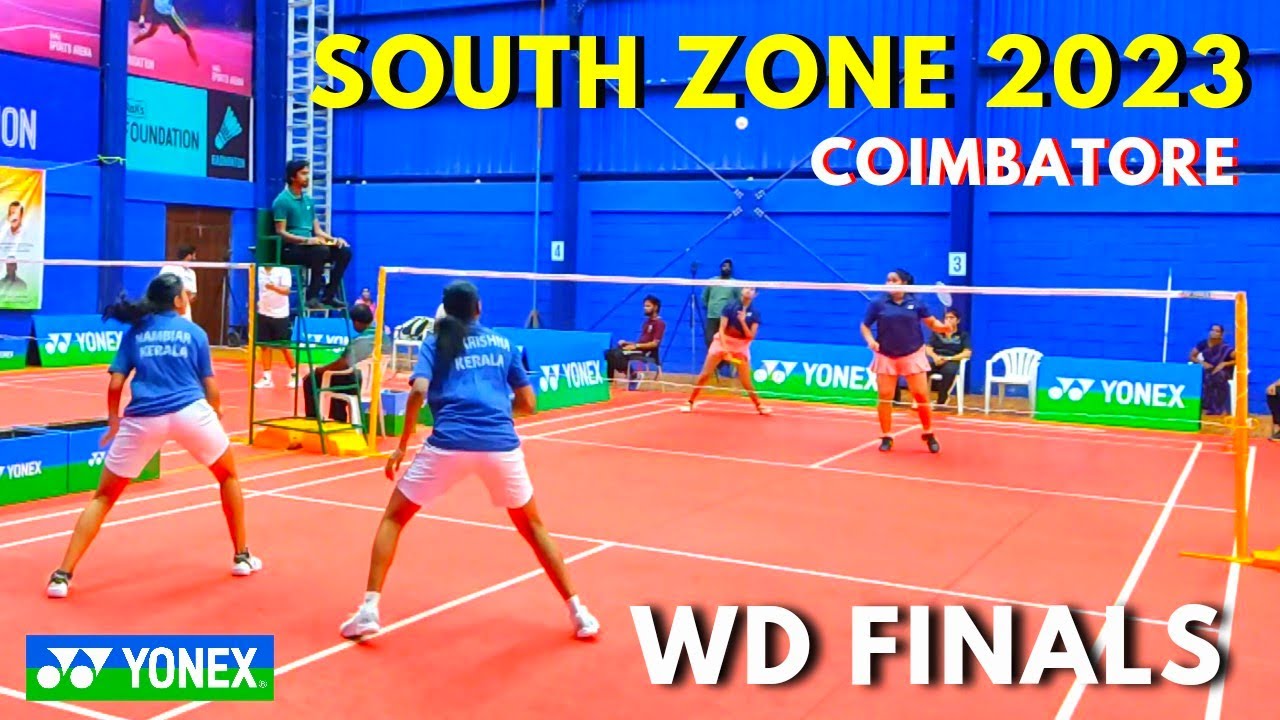 YONEX SOUTH ZONE 2023 🇮🇳 | KERALA vs KARNATAKA 🔥 | BADMINTON WOMEN'S DOUBLES - FINALS