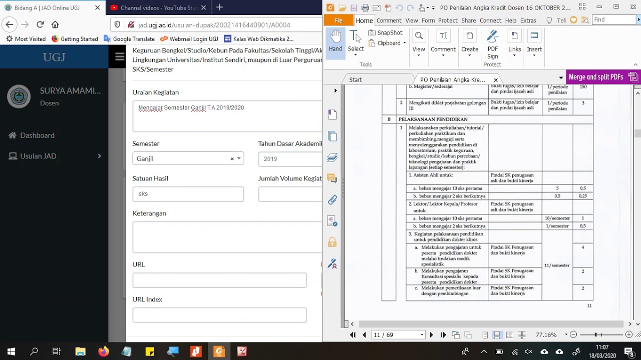 JAD Online. Cara Pengisian Menu Bidang