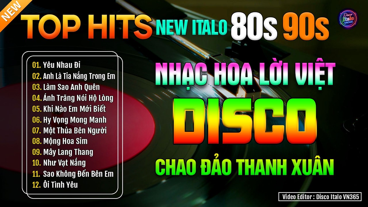 Đánh Thức Thanh Xuân - DISCO | TOP Nhạc Ngoại Lời Việt Phối Mới Những Năm 80s 90s - Nghe Là Nghiện