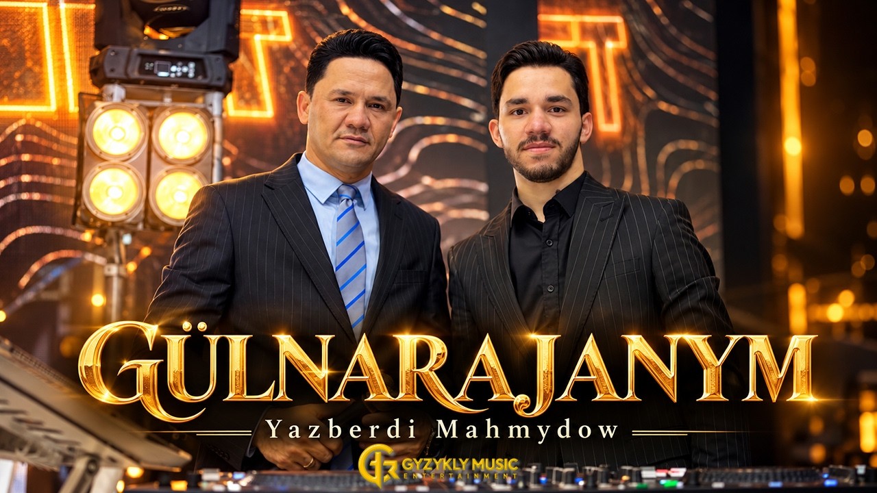 Yazberdi Mahmydow - G&uuml;lnarajanym (Audio Visualiser)