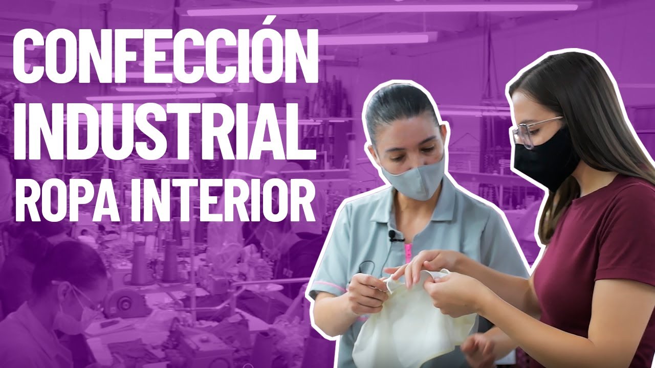 😮 Así se Confecciona ROPA INTERIOR en cantidad | Taller de confección industrial