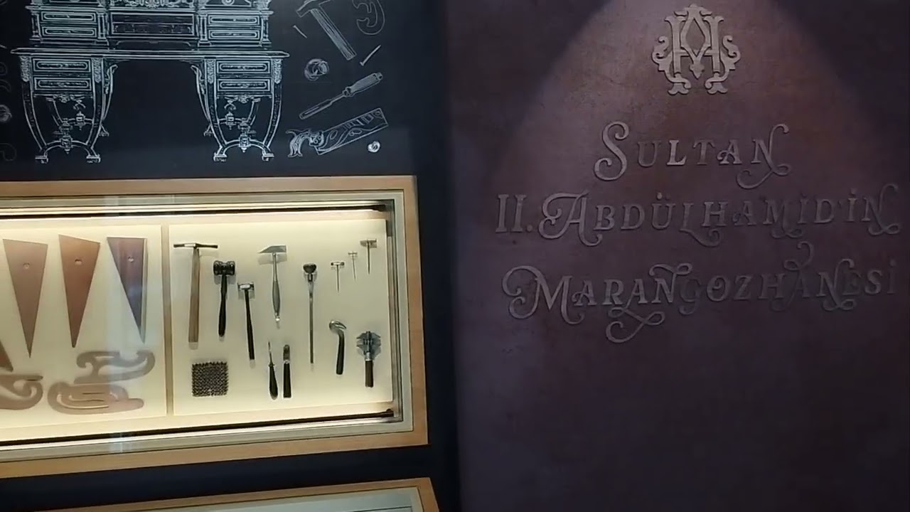 Yıldız Sarayı  Sultan 2. Abdulhamid Han'ın Marangozhanesi