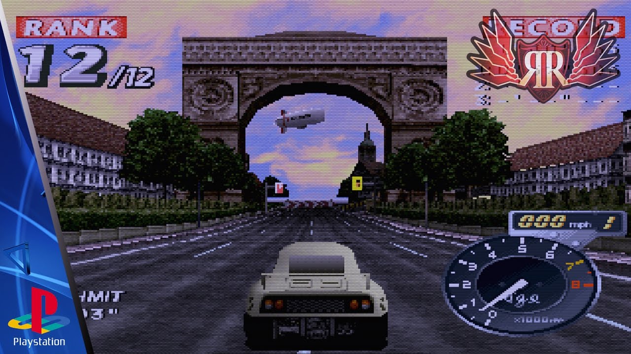 Rage Racer - PS1 Widescreen Hack (RetroArch 1.5.0) ~ PlayStation Emulation Central