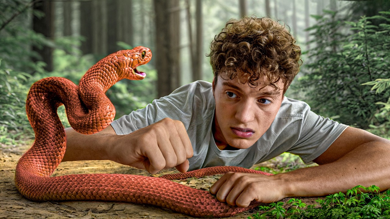 J'affronte 3 Exp&eacute;riences Extr&ecirc;mes (se faire mordre par un serpent)
