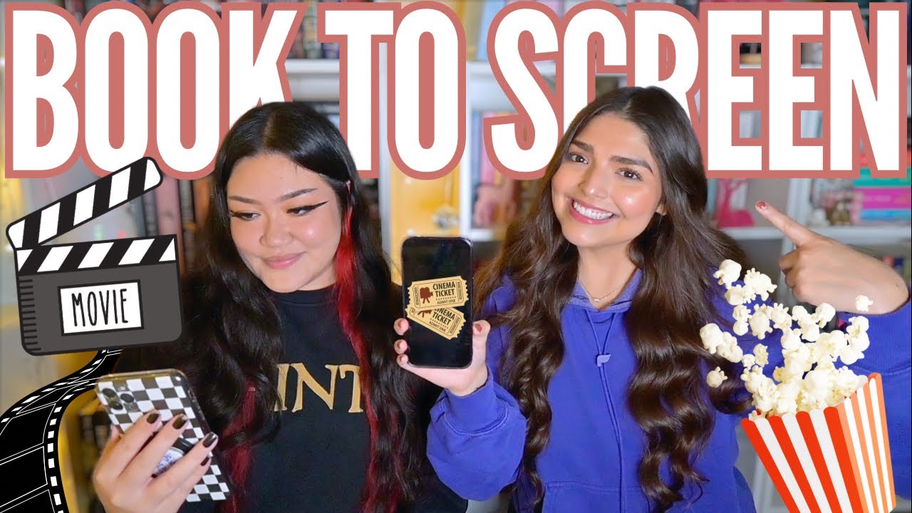 book to screen adaptations 📖🎬 books getting turned into movies/tv🍿