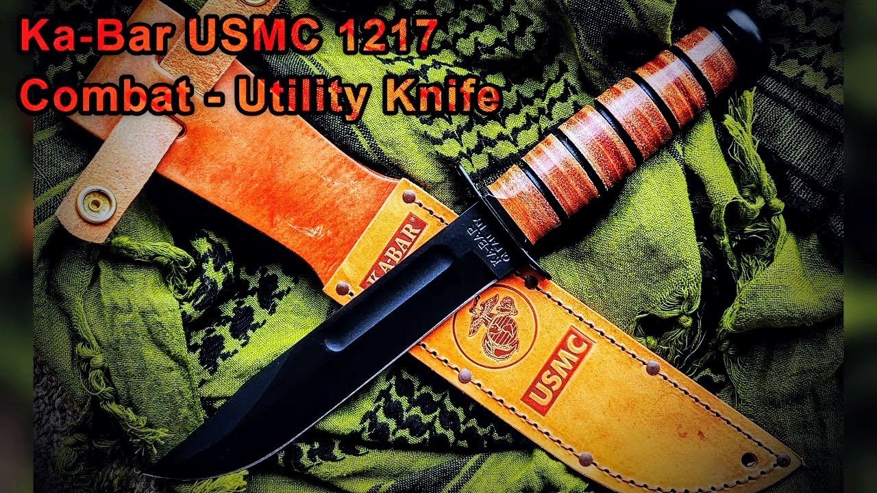 Ka-Bar USMC 1217 US Marine Corps Combat - Utility Knife