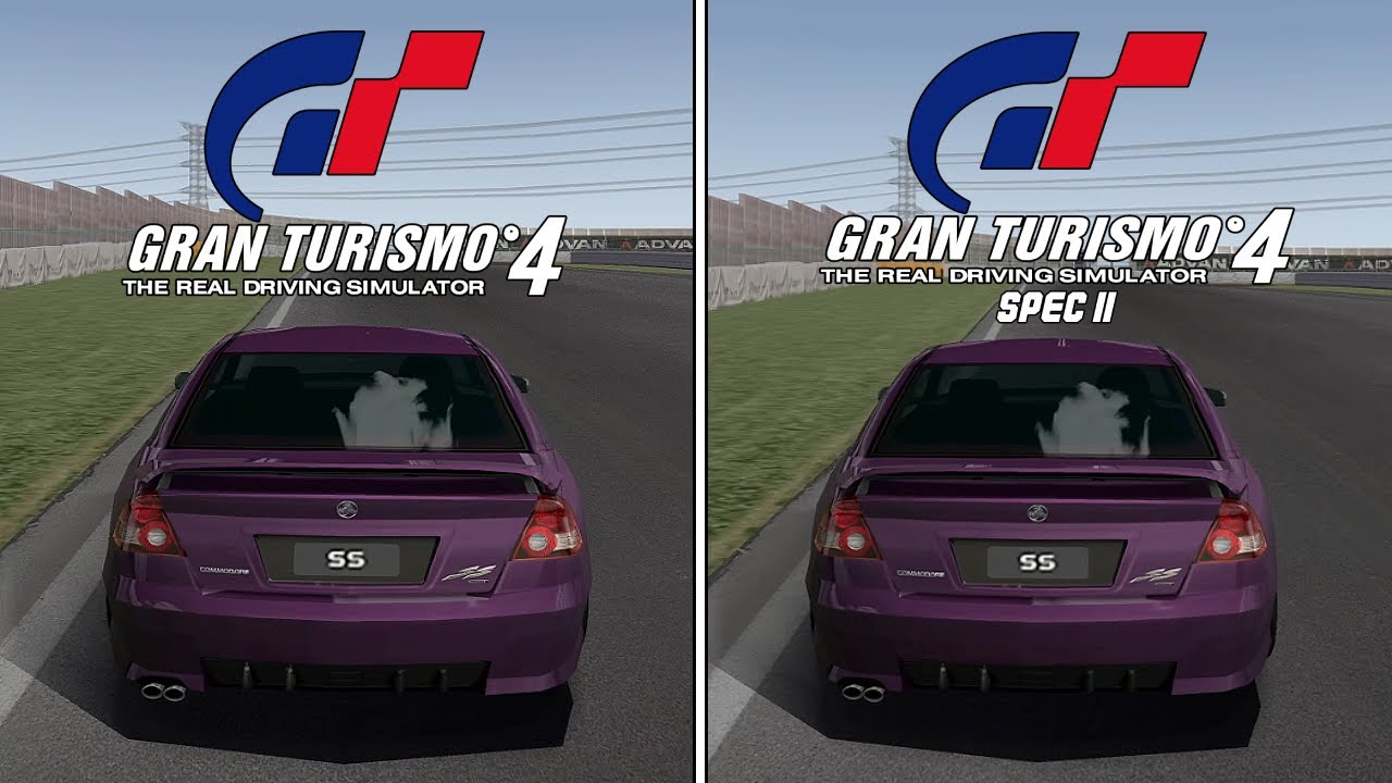 GT4 vs GT4 Spec II | Holden Commodore SS | Sound Comparison