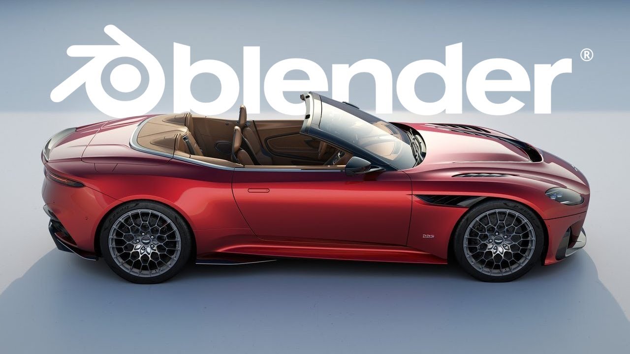 Modeling a Supercar in Blender Live
