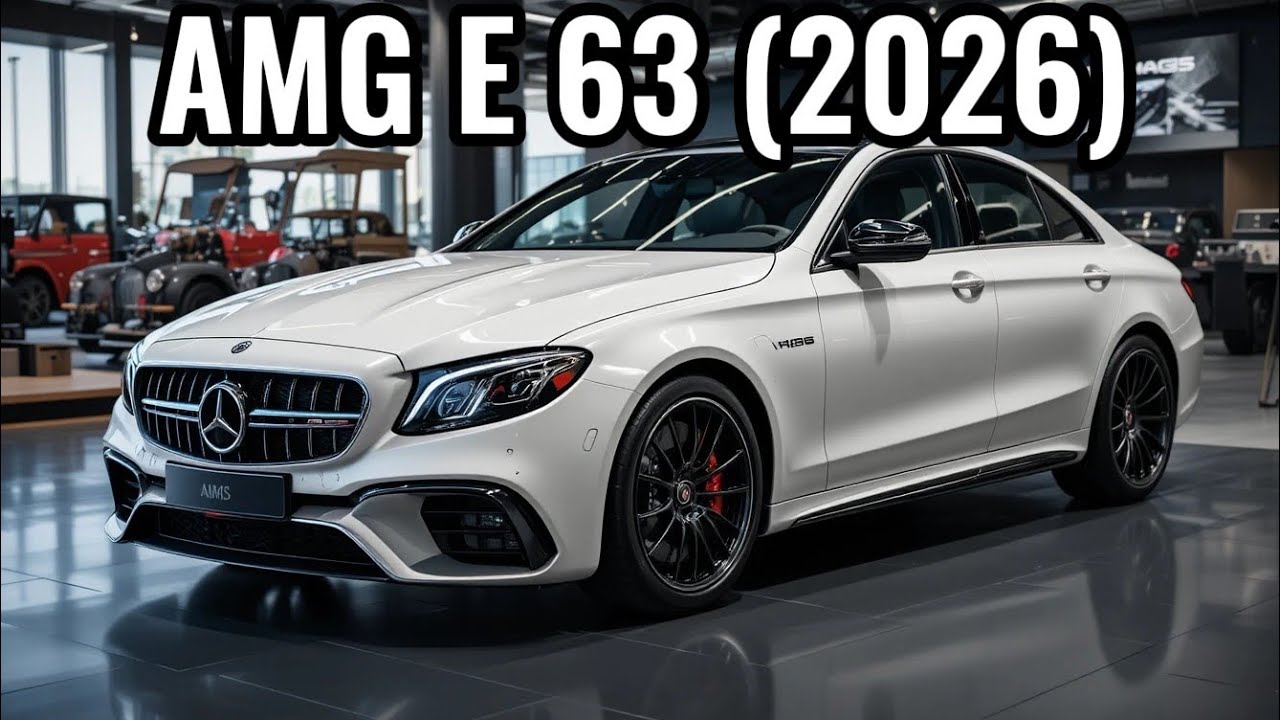 2026 AMG E 63 – The Hybrid Beast That Redefines Super Sedan Power! 🔥🚀