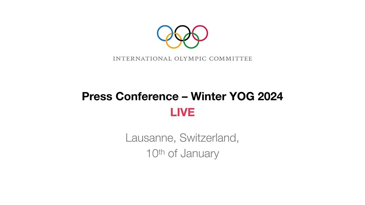 Press Conference - Winter YOG 2024 - 10.01.2020