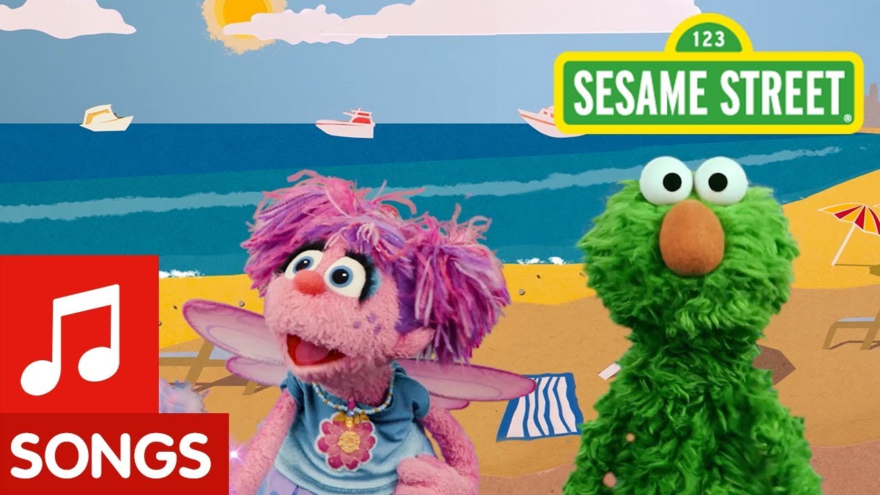Sesame Street: Find Green with Elmo and Abby | I Spy Color Song #3