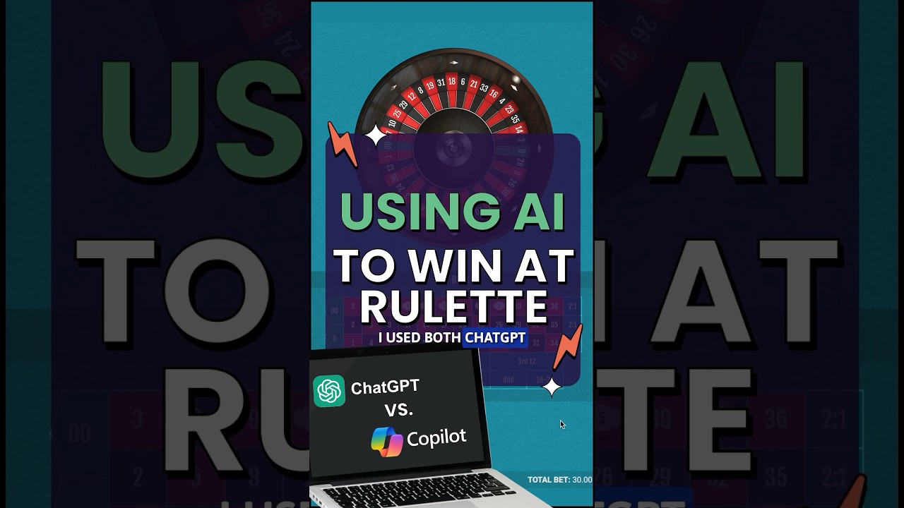 ChatGPT против Copilot. Какой ИИ поможет вам выиграть в рулетку? #ai #aimoney