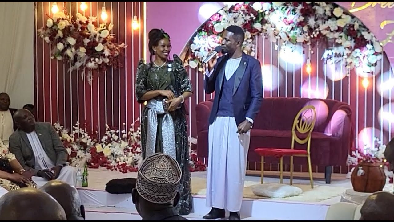Bobi Wine's Speech at Zaake's Kwanjula. Celebrates 21yrs together