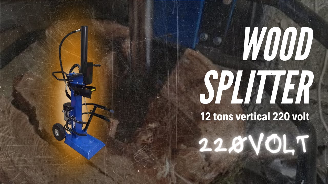 Σχιστης ξυλων 220volt 12 τόνους κάθετος  1170 ευρώ με φπα και δωρεάν αποστολή 212 2134303
