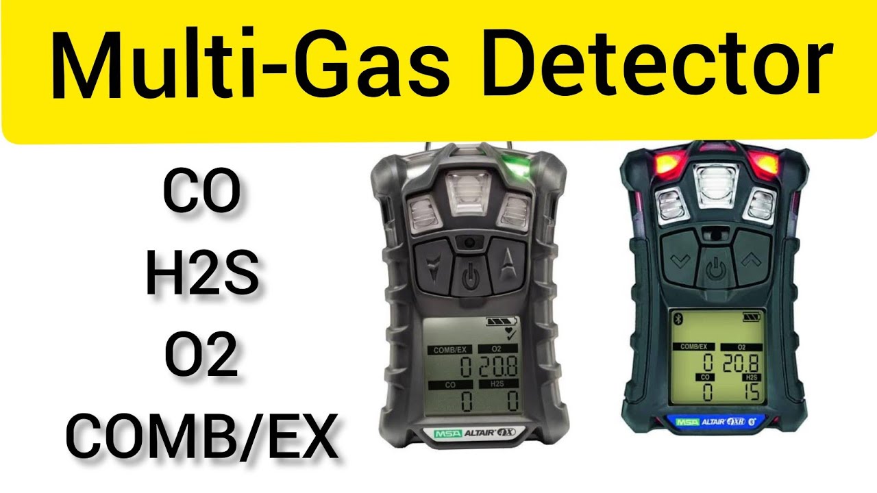 Multi-Gas Detector|क्या होता है और कैसे काम करता है |CO|H2S|O2|COMB/EX|in Hindi
