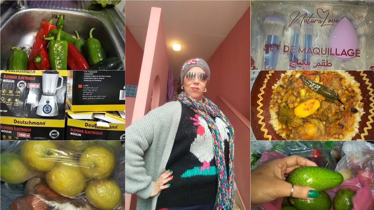 نهار التقدية و تنظيمها مع المشتريات لي خديت من بيم 