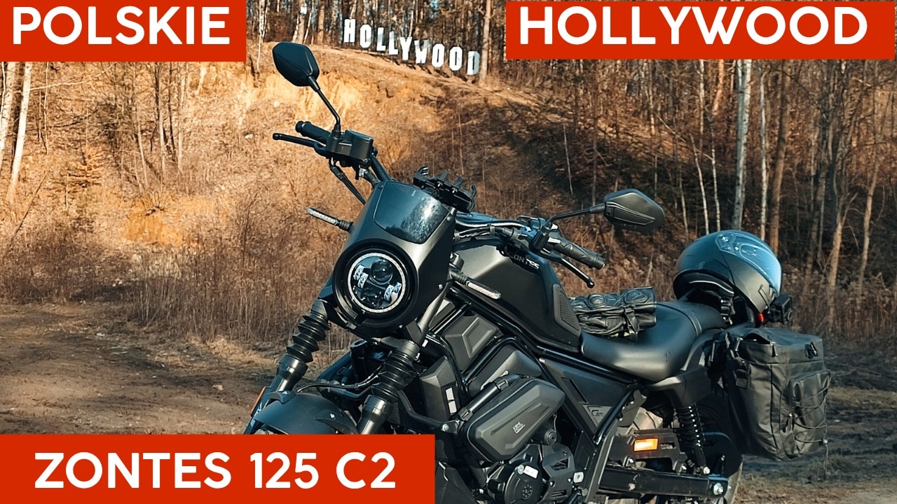 Zontes 125 C2 – Jazda do Polskiego Hollywood | Motovlog