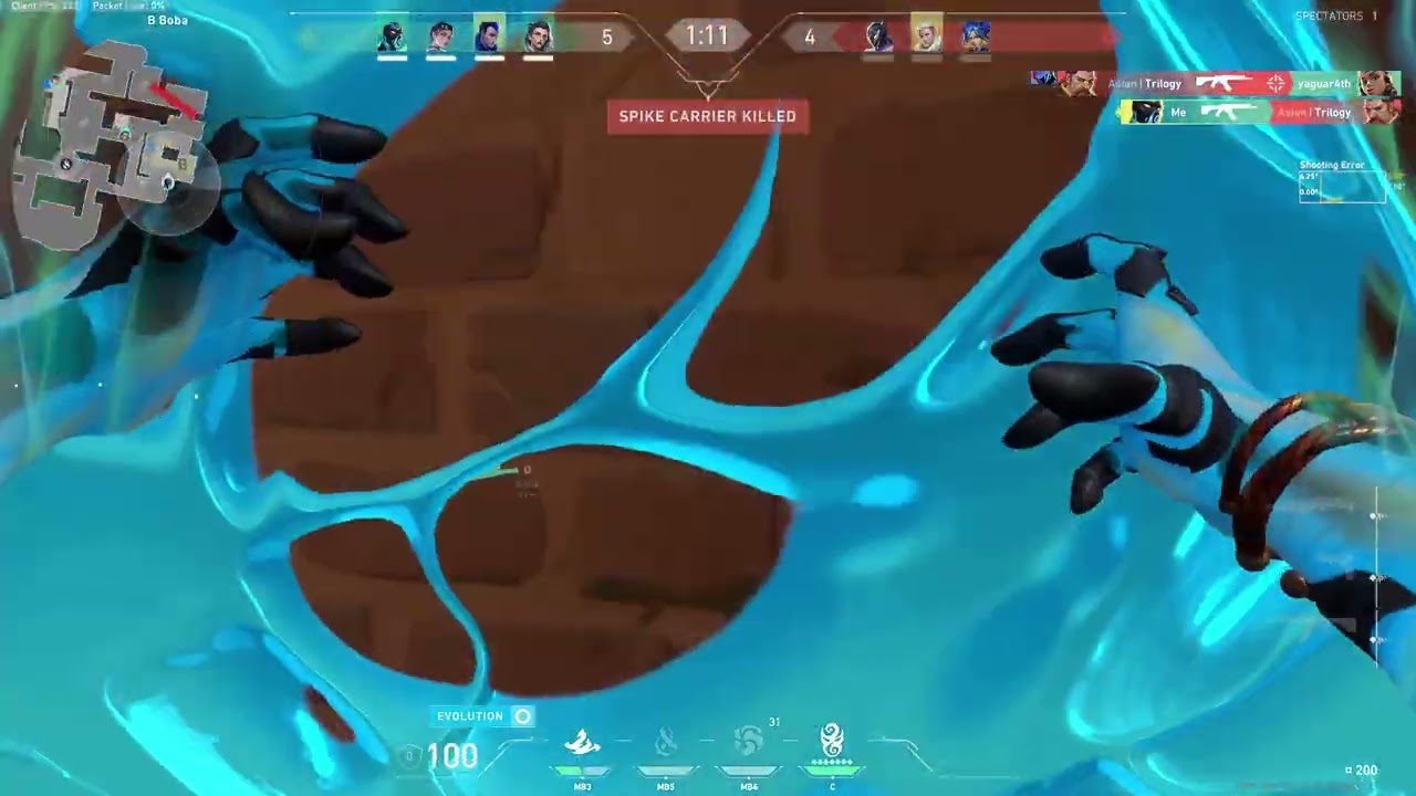 AGGRESSIVE VETO STRIKES AGAIN | valorant highlights 42