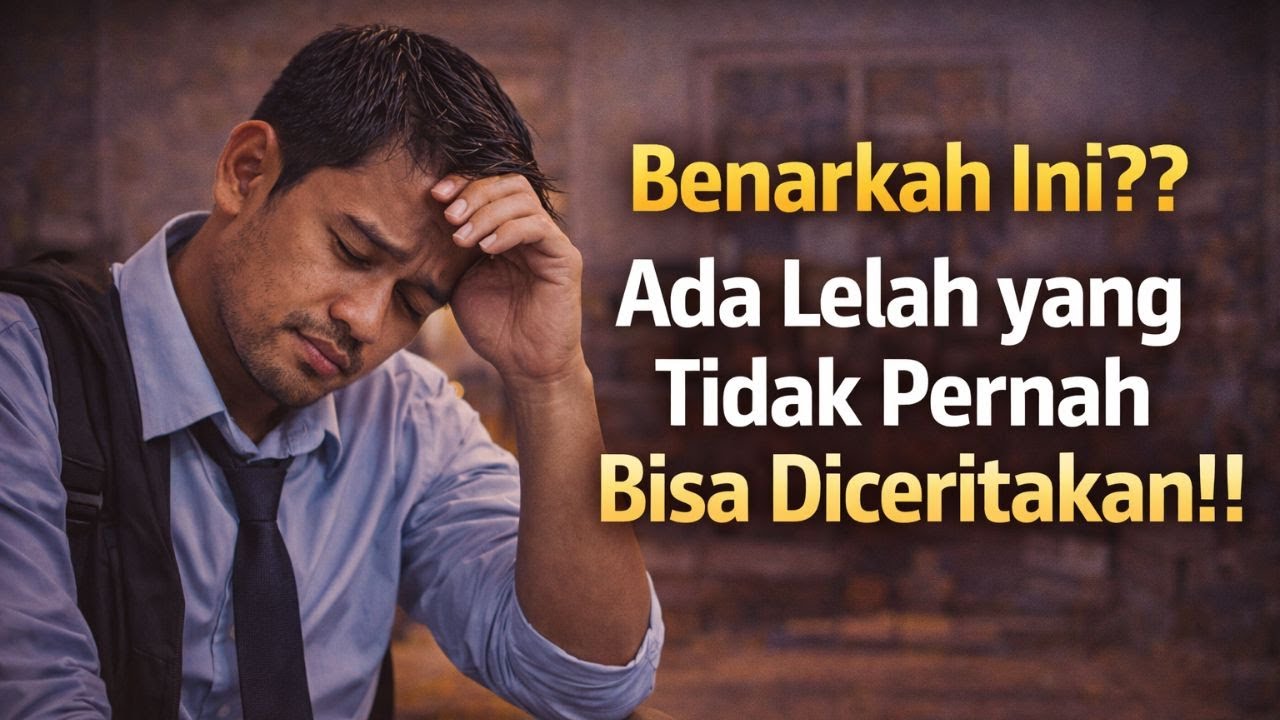 Kamu Begitu Berharga! Ada Lelah yang Tidak Pernah Bisa Diceritakan. Motivasi Hidup Sukses.