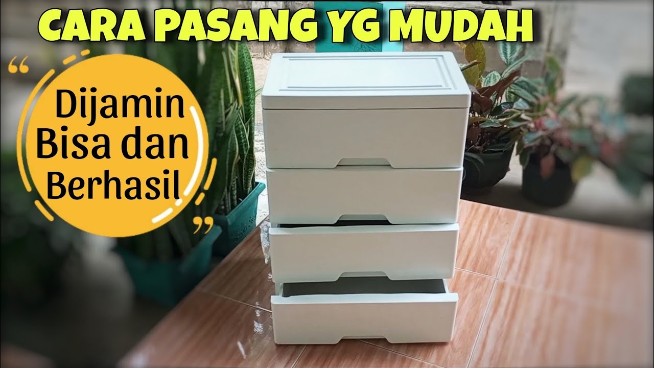 CARA PASANG LEMARI LOKER PLASTIK