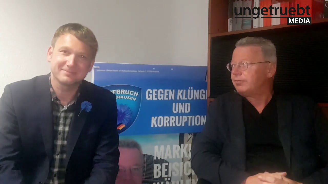 Doppelinterview mit Oberb&uuml;rgermeisterkandidat Markus Beisicht und Andr&eacute; Poggenburg,   MdL.