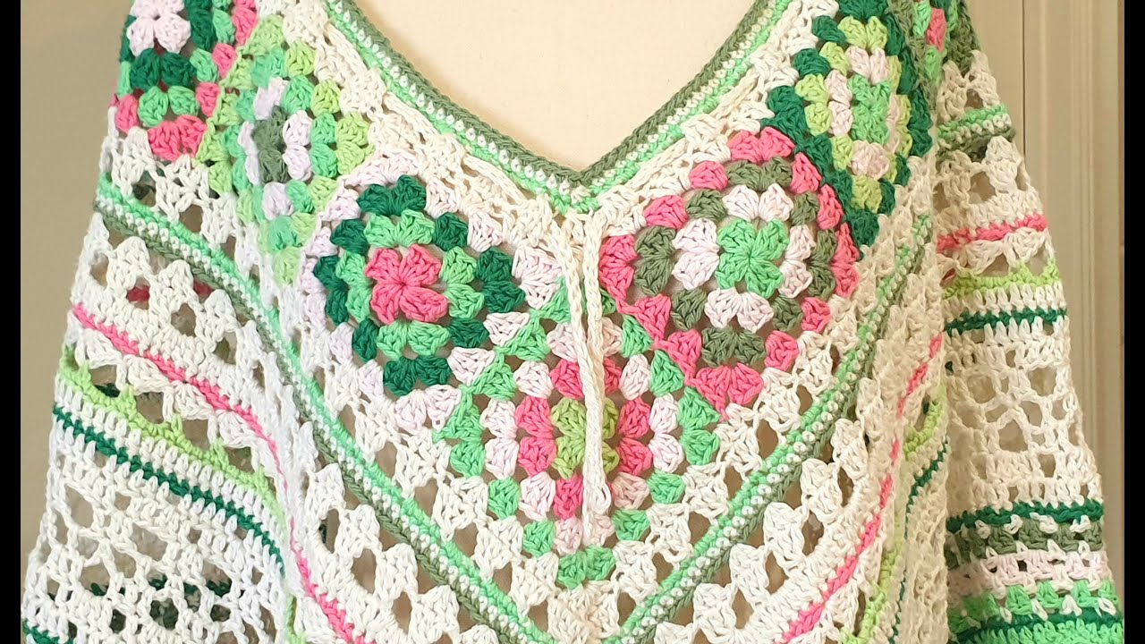 How to make a Drawstring & Washing/Blocking the Kaleidoscope Blanket
