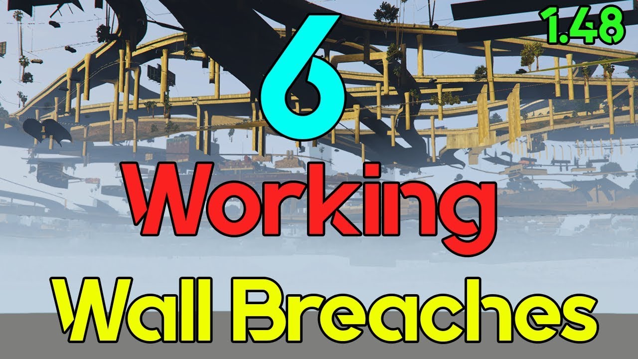 6 Wall Breaches in GTA Online - 1.48