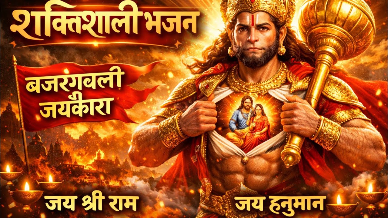 शक्तिशाली भजन 🔱 | Bajrangbali Ka Jaikara | Hanuman Ji Bhajan 2026   @TSeriesBhaktiSagar #viralvideo