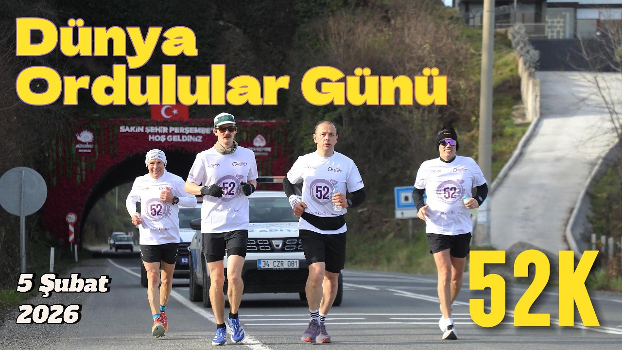 52K | 5 Şubat Dünya Ordulular Günü Koşusu