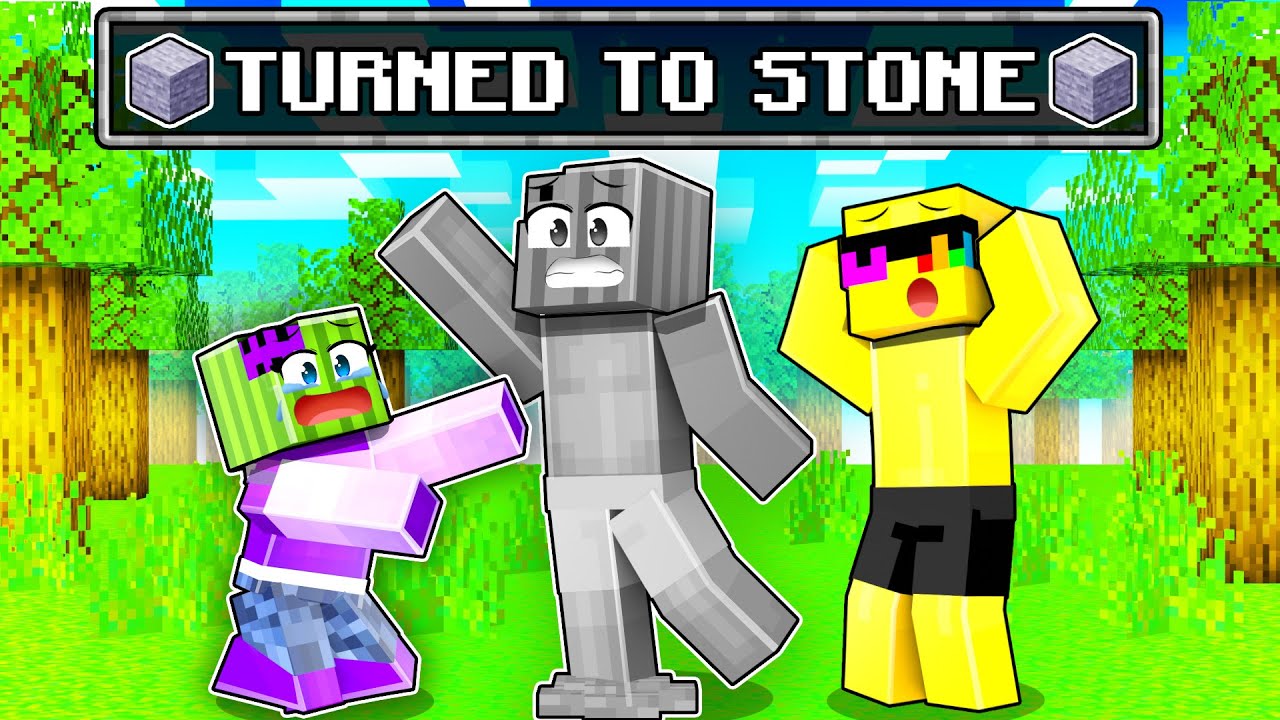 Melon Was Turned To STONE In Minecraft!