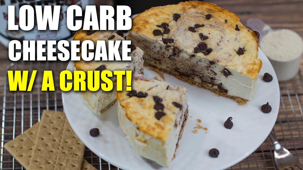 EASY LOW CARB CHEESECAKE WITH A CRUST RECIPE