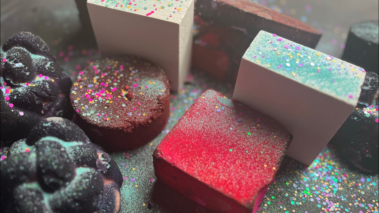 Dyed Gymchalk | Fresh Gymchalk | ASMR