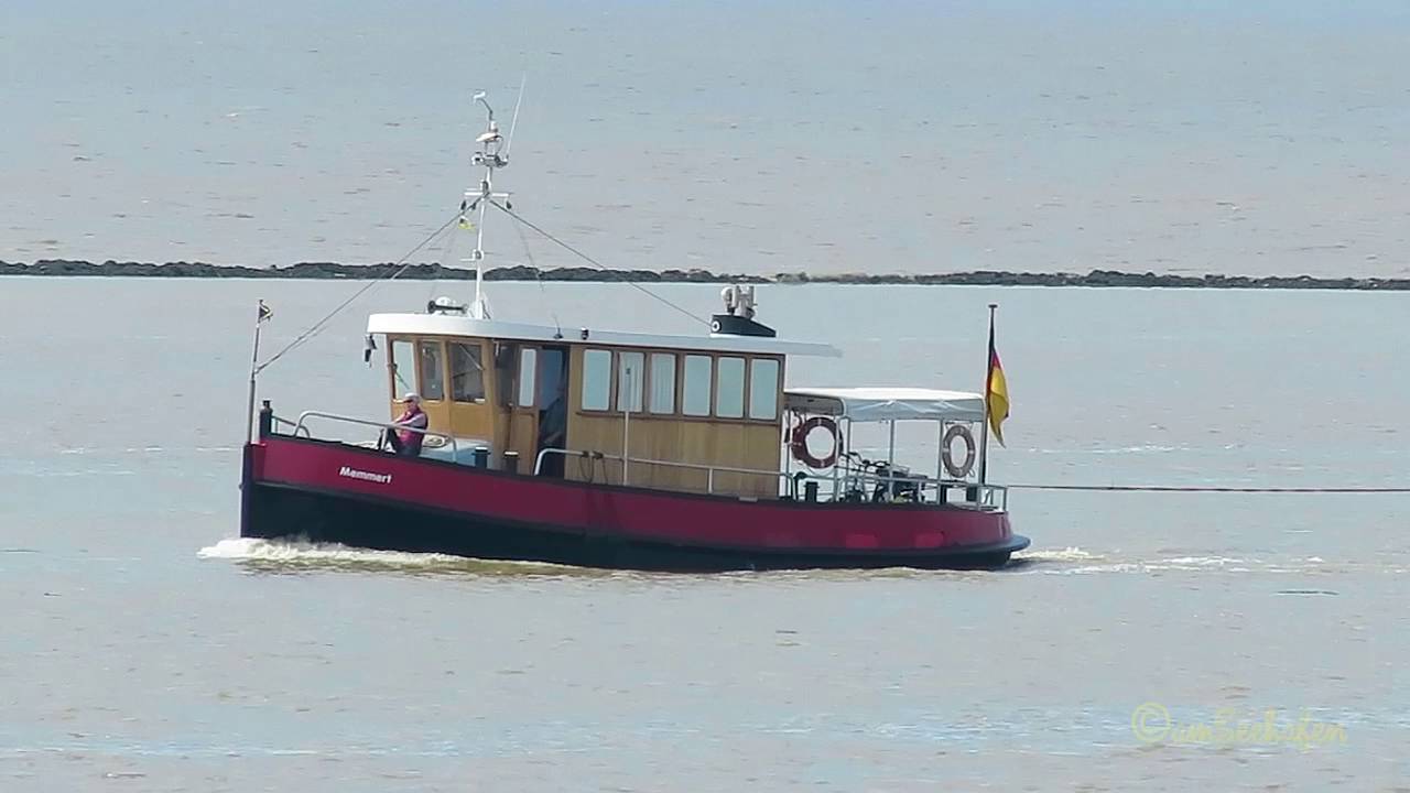 Kutter MEMMERT trawler towing pleasure boat Emden DBQT MMSI 211231310 salvation Bergung
