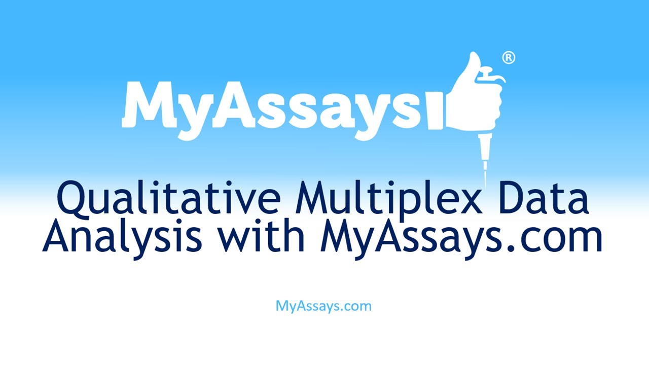 Qualitative Multiplex Data Analysis with MyAssays.com